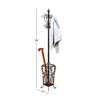 Deco 79 Metal Coat Rack, 74 by 11-Inch
