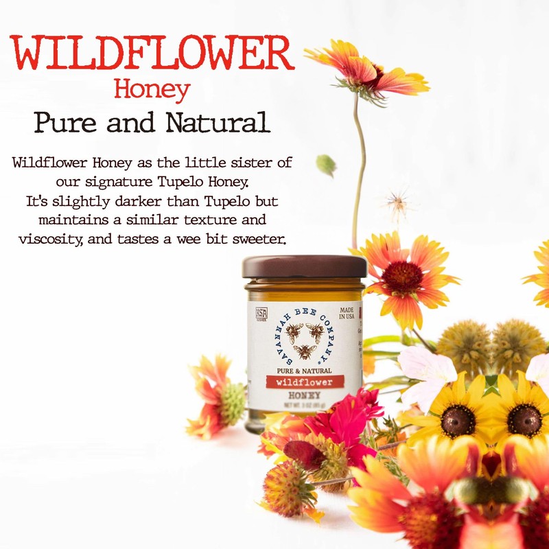Savannah Bee Company Honey - Pure, Natural, Raw Honey