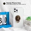[2 Pack] Lion Head Cell Phone Ring Holder Stand, Finger