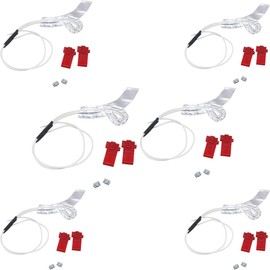 WR49X10173 Refrigerator Dispenser Water Tube Heater Kit Compatible with Top Brands Replaces with AP4318572, 1381601, AH1766223, EA1766223, PS1766223, B004H3XWCO, EAP1766223 6-PACK