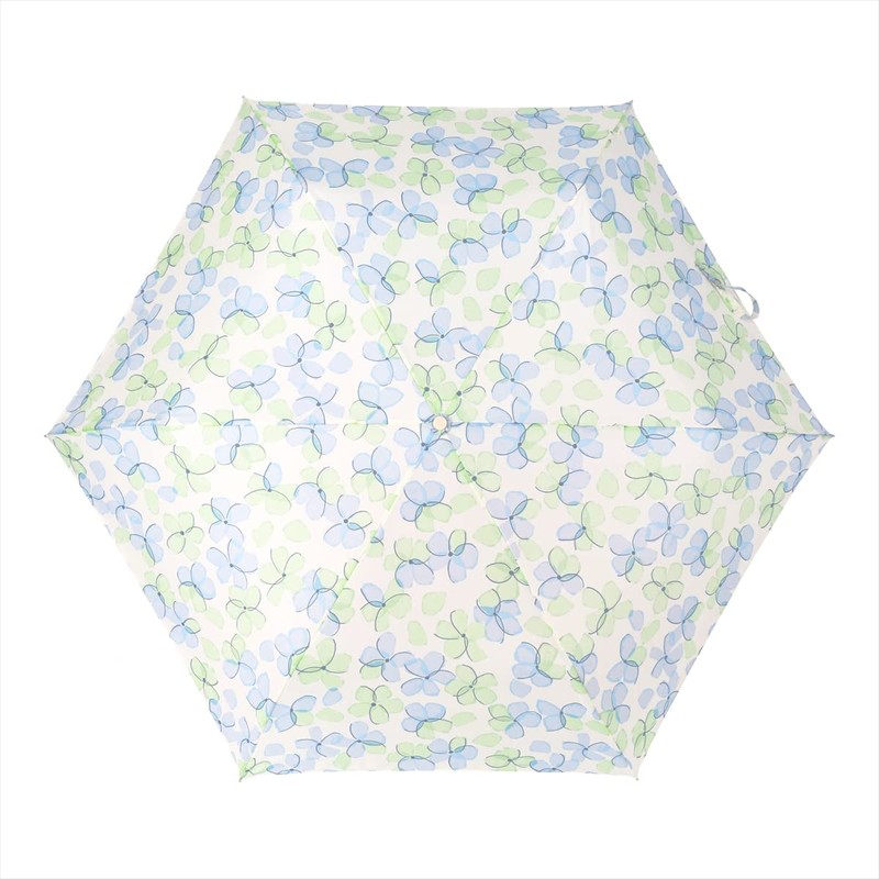 Nifty Colors 1622LG Folding Umbrella, Clear Flower Mini 55