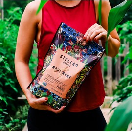 Stellar Snacks Pretzel Braids Maui Monk - Vegan Butter Braid - 16 Oz Bag (1LB)