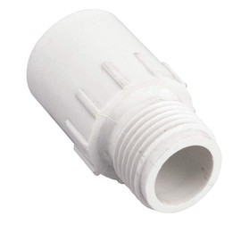 10 Pack - Orbit 3/4 Inch Slip x MHT PVC Hose-to-Pipe Sprinkler Fitting