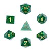 DollaTek Upscale Resin Transparent Dnd dice set Polyhedral Dice rpg