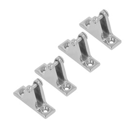 4 Piece Deck Hinge for Boat Top Mounting Accessories, Stainless Steel Awning Accessories