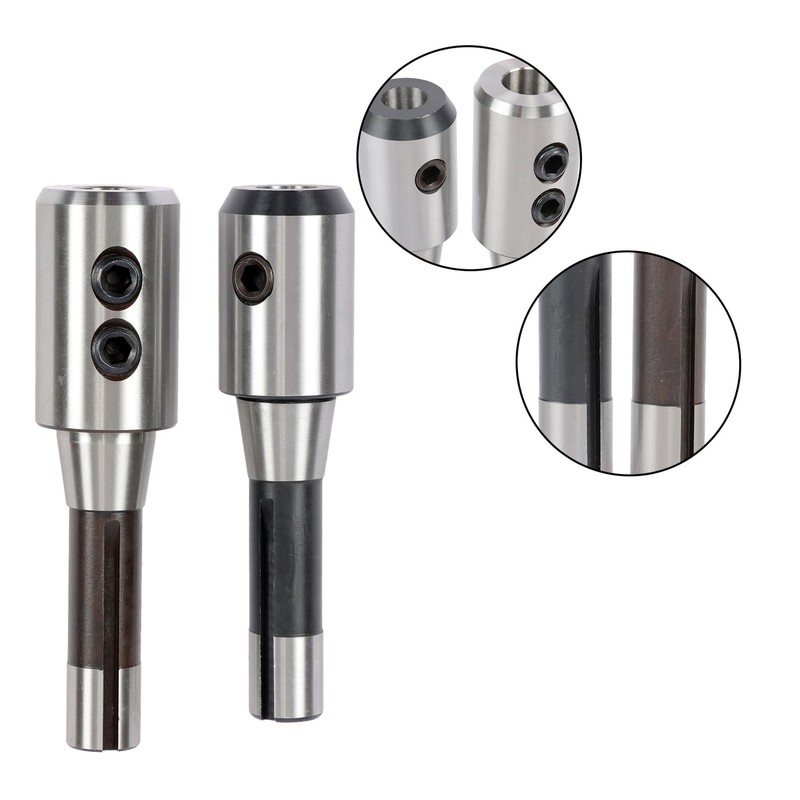 kimllier 1/2 to 1-1/4 Inch R8 End Mill Holder Set