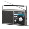 Portable AM FM Radio, Shortwave Transistor Radio with Best Reception,