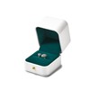 Oirlv Elegant Ring Box Premium Ring Storage Case with Soft