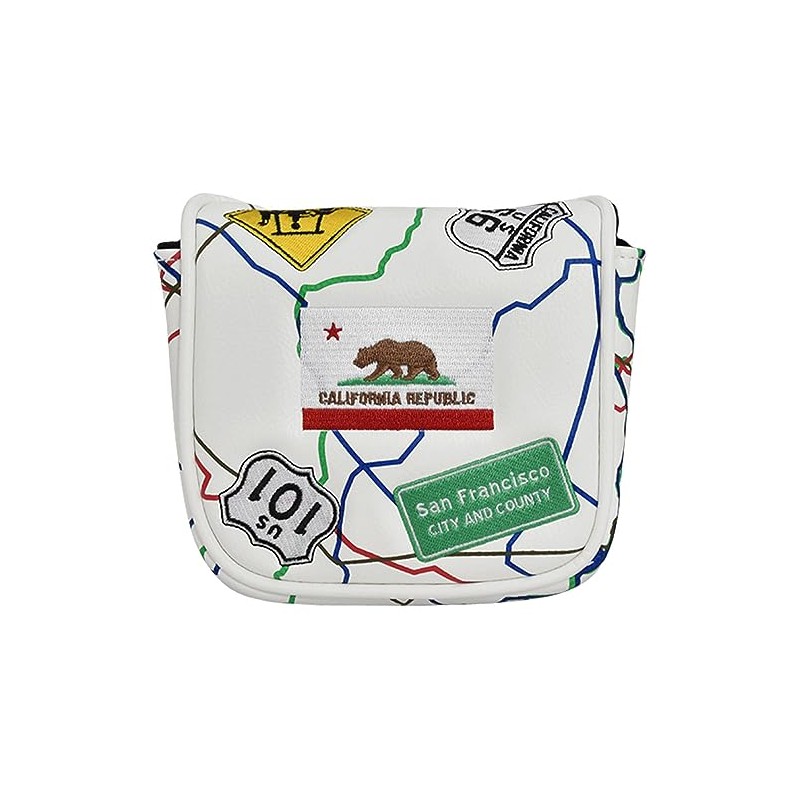 Originals Route 66 Mallet Putter Cover White