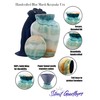 Small Keepsake Cremation Urns for Human Ashes - Marble Finish