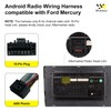 Aftermarket Radio Wiring Adapter Compatible with Ford 1986-2004/Mercury 1986-2000/Mazda 1991-1997,