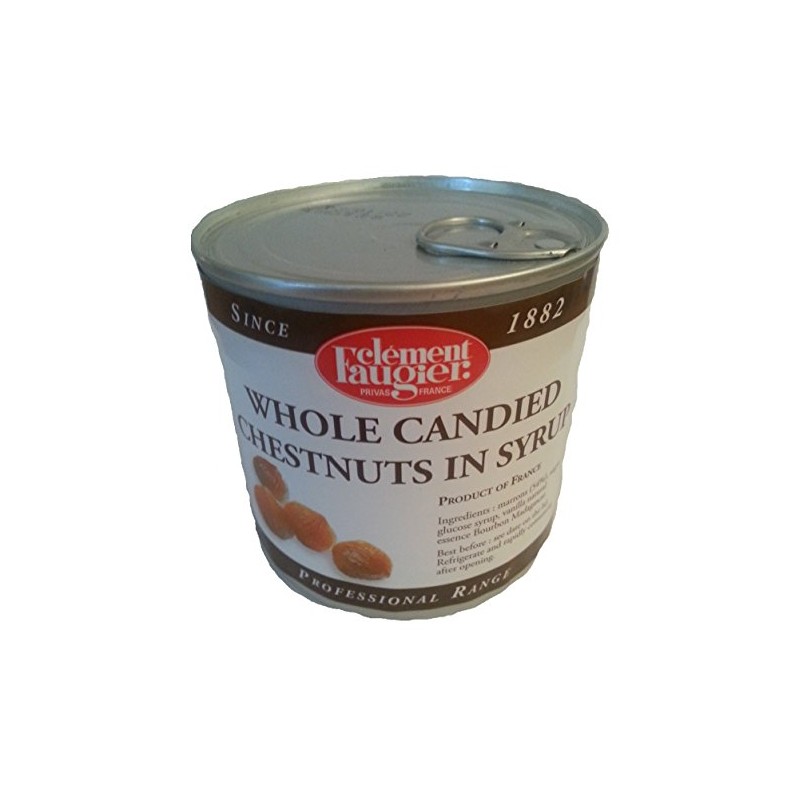 Clément Faugier - Ganze Kandierte Kastanien in Sirup - 540g