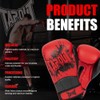 Tapout Cerritos 960008 Boxing Gloves Faux Leather 12 oz Red