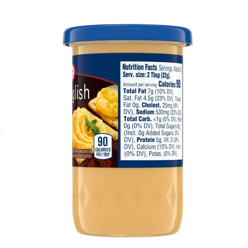 Kraft Old English Pasteurized Process Cheese Spread 5 oz x