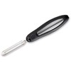 Pampered Chef #1071 Vegetable Peeler | Stainless Steel Fruit Potato Peeler | Easy Grip Handles | 7 1/4 Inch Black