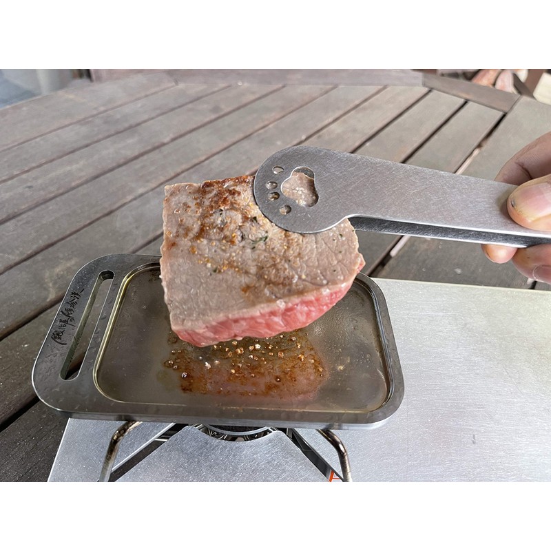 Blacksmith's Donjinhan BBQ Tongs Camping Outdoor Yakiniku