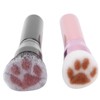 2pcs Makeup Brush Soft Hair Foundation Contour Powder Cat Claw