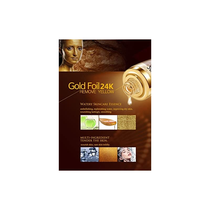 Bioaqua 24k Gold Essence Colageno Gold Skin Anti edad