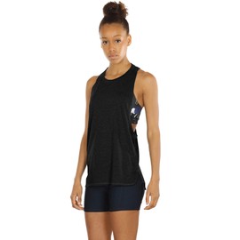 icyzone Workout Tank Tops for Women - Running Muscle Tank Sport Exercise Gym Yoga Tops Athletic Shirts(Pack of 3) (M, Black/Grey/Lavender)