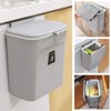 Tiyafuro 2.4 Gallon Kitchen Compost Bin for Counter Top or