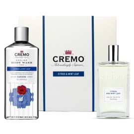 Cremo CREMO - Citrus & Mint Gift Set for Men - Eau de toilette 100ml and Body Wash 473ml - Fresh fragrance