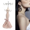 Model Dress Jewelry Display Stand Earring Necklace Ring Holder Storage