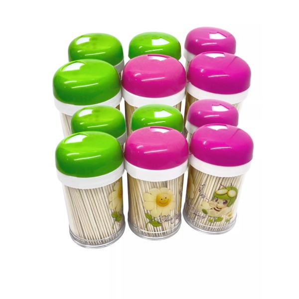 Sticks Chao Cheng Brand - Bamboo Toothpicks 200 Sticks/er Bottle