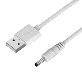 PHONILLICO Charging cable 80 cm compatible with Foreo Luna / Luna 2 / Luna 3 / Luna 4 / Luna Mini / Luna Mini 2 / Luna Mini 3 / Luna Go / Luna Luxe / Bea / Ufo / Kiwi / Issa