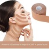 Cinta lifting facial, parches antiarrugas (2.5cm*5m—3pcs)