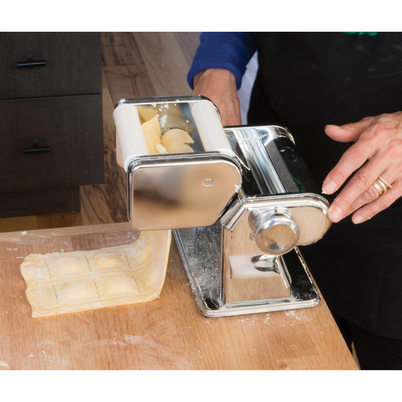 Fantes Ravioli Pasta Attachment for Great Aunt Gina’s Pasta Machine,