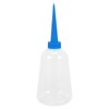 Daiilg 250ml Clear White Blue Plastic Liquid Glue Applicator Bottle