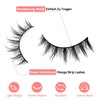 KOUSEI Artificial Eyelashes, Manga False Eyelashes, Natural Lashes, Pure Handmade