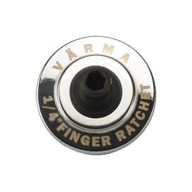 VÄRMA Dual-Drive Palm Ratchet, Compatible with 1/4" sockets and standard screwdriver bits, Compact 72-Tooth Thumb Ratchet for Mechanics, DIY, Automotive, and Home Repairs (2PCS)