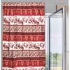 Tex family Tyrolean Red Mountain Style Curtain 180 x 280