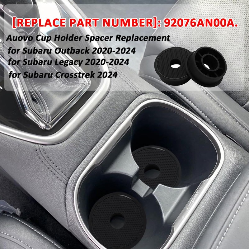 Auovo Cup Holder Spacer Replacement Fit for Subaru Outback Legacy