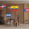 EUIOSFDC Decal in Multiple Sizes Korea Flag Sticker 3 Sheets