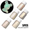 5 Colours Natural Mica Powder Pearl Pigment Resin Colour Pigment