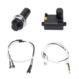 WELL GRILL 7642 Electronic Piezo Igniter Kit Replacement for Weber Spirit 210 & 310 Series Gas Grills, Push Button Piezo Igniter Grill Accessories for Weber Spirit E210 E220 S210 S220 E310 E320 S330