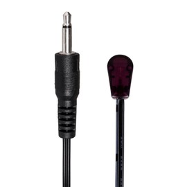 IR Emitter Mini Infrared Remote Control Extension Cable with 3.5mm Plug for 38-56kHz Spectrum Motorola Arris Xfinity Comcast Verizon FiOS Other STB - Set Top Boxes (Single Heads, 10FT)