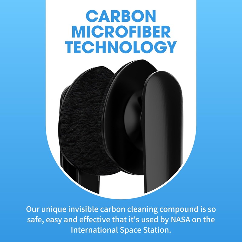 CarbonKlean Peeps Glasses Cleaner - for Eyeglasses, Reading Glasses, and