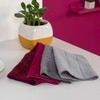Kleeneze KL062659CDUEU 4 Pack Microfibre Cleaning Dusting Cloths, Super Absorbent