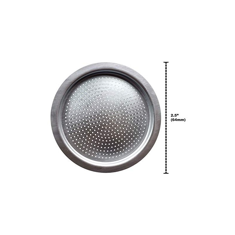Univen Espresso Filter fits Bialetti 6 Cup Aluminum Espresso Makers
