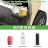 10L0L Club Car Cup Holder Kit Dual for Club Car
