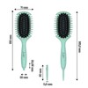 Judpor® Set Curly Lockenbürste + 4 Pinzetten | Lockenformbürste Curly