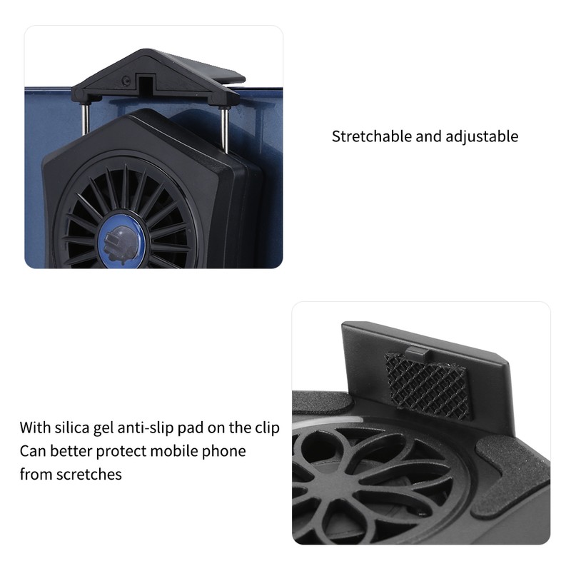 P8 Mobile Phone Radiation USB Charging Cellphone Powerful Cooling Fan