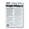 Magic Slider Rectangular Self-Stick Furniture Sliders 15/16" x 4", Heavy