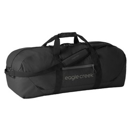 Eagle Creek No Matter What Duffel Bag - Eco Friendly Duffel for Sustainable Travel - Adjustable Shoulder Strap - Multiple Carry Options - Easy to Store - Black - 90L