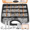 Dianrui 1200 PCS Wood Screws Assortment Kit, Assorted Stainless Steel