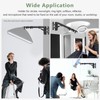 MSKIRA Ring Light Wall Mount with Triangle Base, 43.3inch/110cm Length