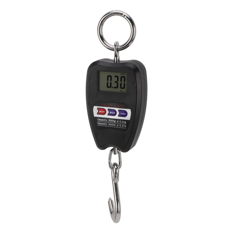 Portable Electronic Scale High Accuracy Digital Hanging Scale 200kg Weight